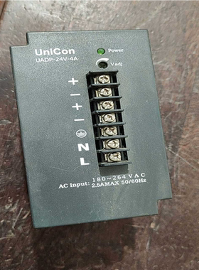 (询价)95新FATEK永宏 UNICON 导轨电源 UADP-24