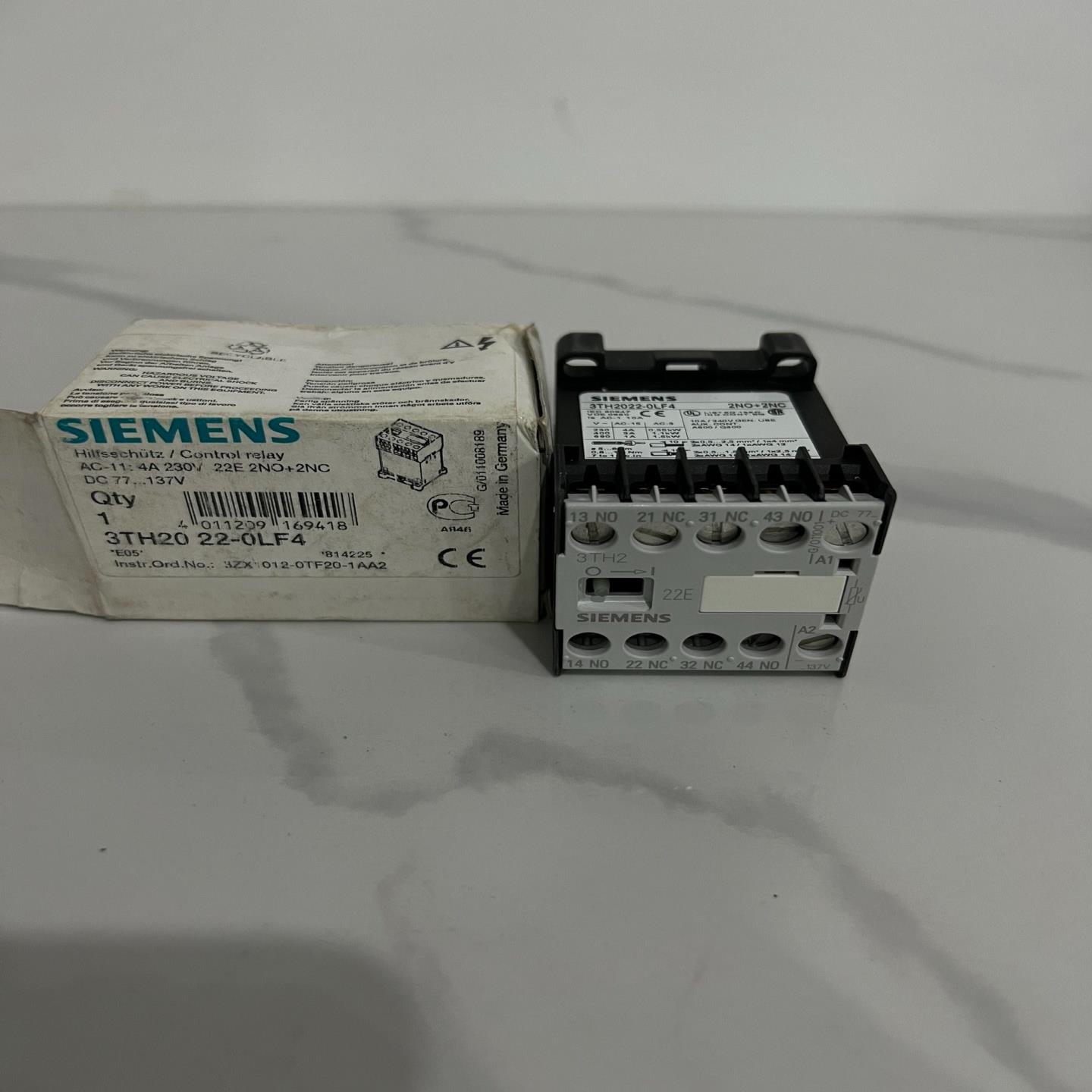 【汇生】SIEMENS继电器3TH2022-0LF4，直流77～13【议价】