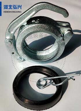 DNUES镀125锻造快管式速卡130bar锌快速管卡压把管卡