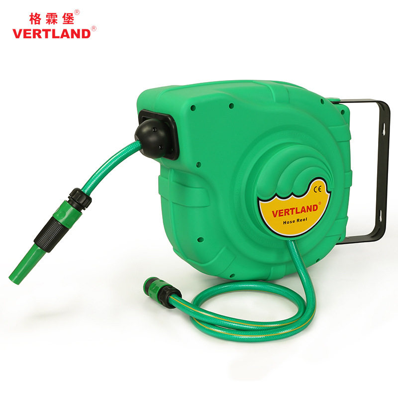 格霖堡PVC花园管自动伸缩卷管器