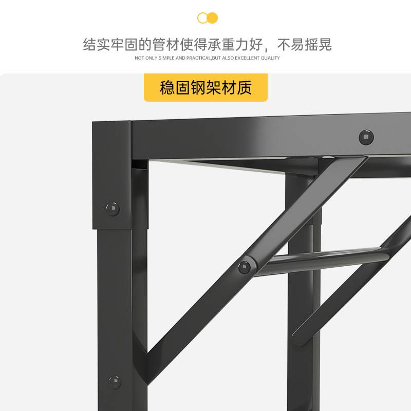 长方形摆摊桌小桌子可折叠桌餐桌家用出租房简易吃饭桌户外便携式