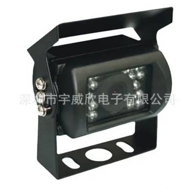 7寸小圆头四分割显示器，四路AV输入多种显示模式，倒车触发优先