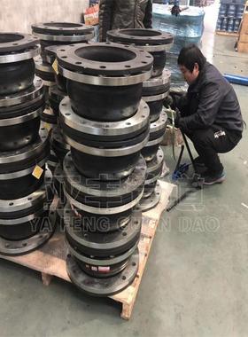 兰可曲挠柔性接头法接头橡BIE胶水泵软接橡胶接头橡胶软软头接头