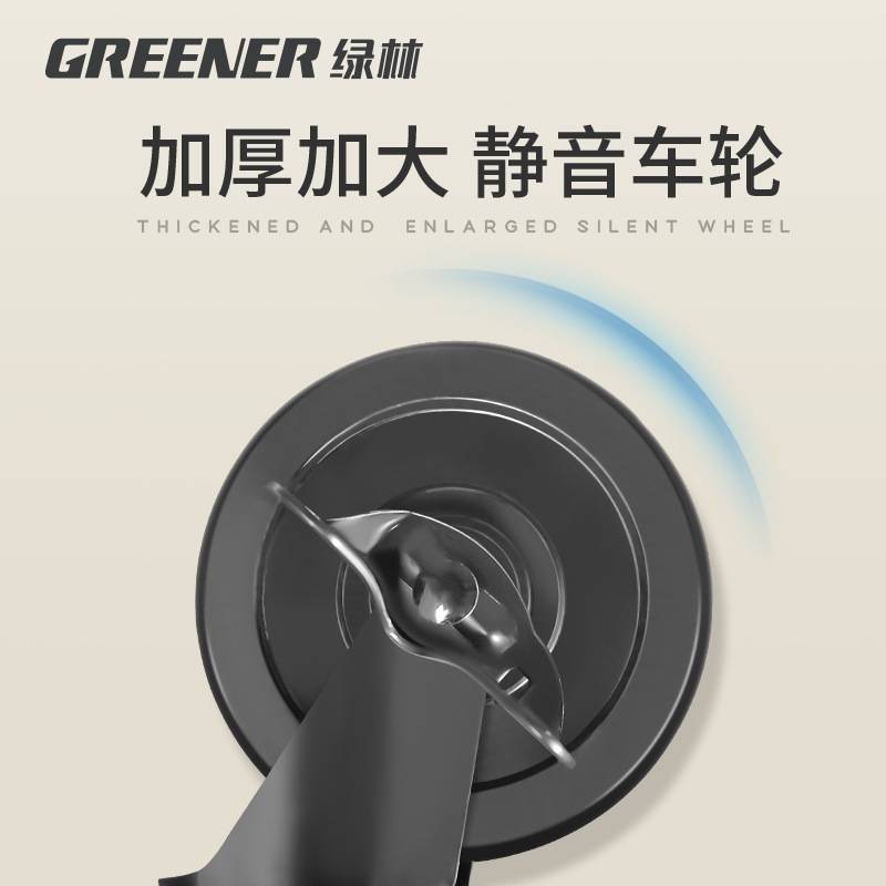 GREENER小推车绿林工具车移动架柜子收纳油画手推车重型箱五花架