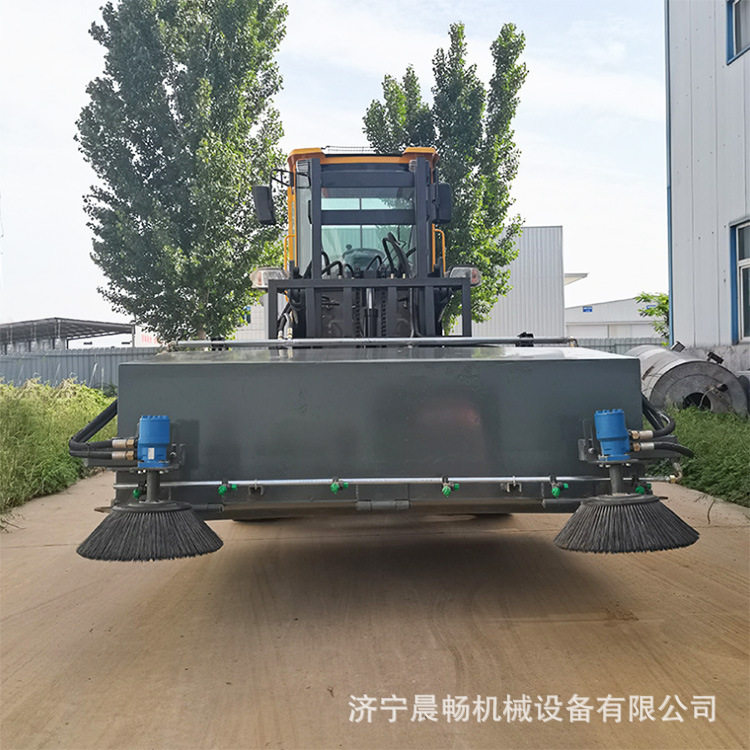 装载机改装路面清扫机煤渣碳灰