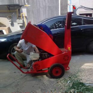 IWN果园移碎动式粉碎机枝残枝粉机汽油条柴油枝小型碎机