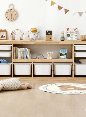 儿童YQU玩具收大纳柜架书二合置物柜客厅电视柜替一代容量宝宝玩