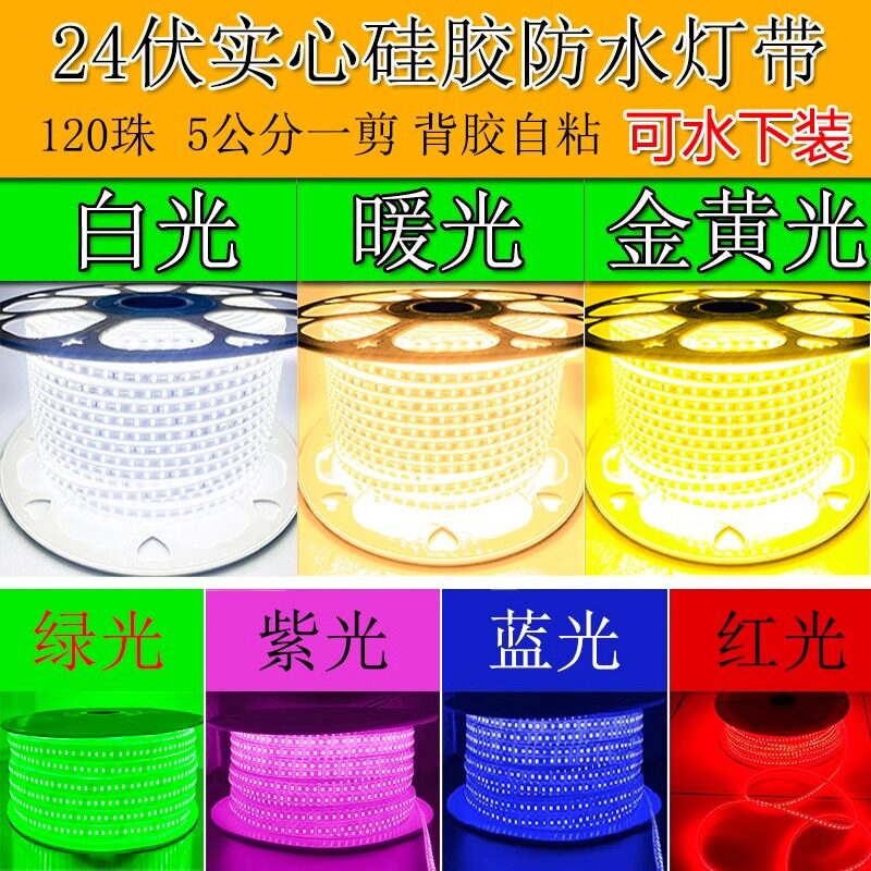 工程户外防水低压24V-220V灯带
