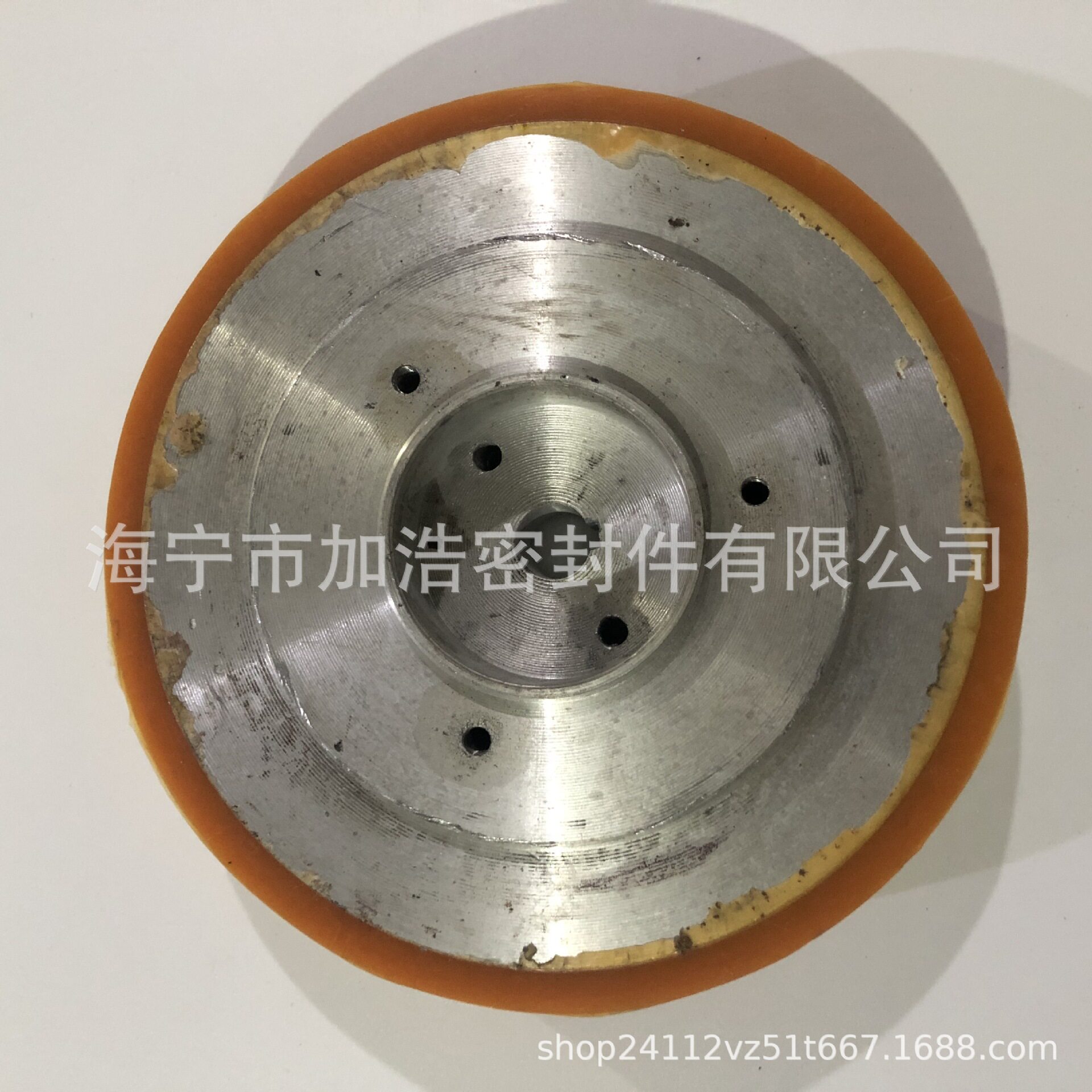乘福定型机压布轮 橡胶喂布轮 印染配件橡胶包金属轮支持翻新