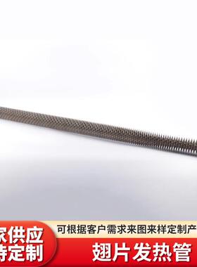一钢字型不锈电热管DIJ发热管烘箱散热片翅加热棒干烧加片热管