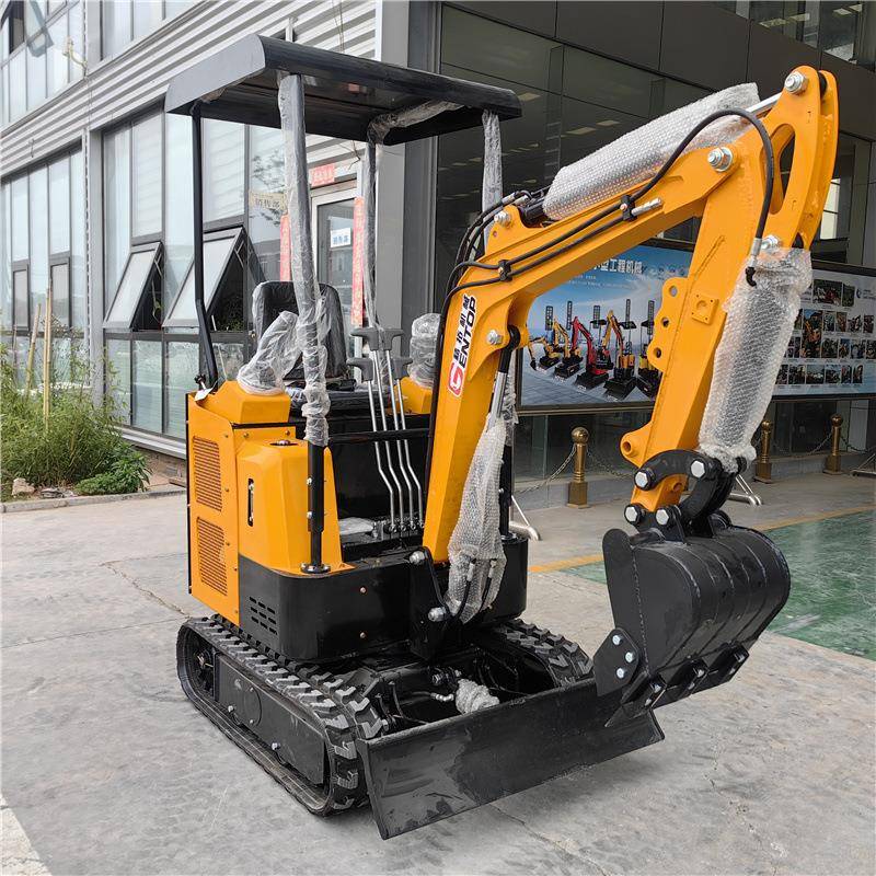 小5型挖机家用农HIH挖用挖土果园小微挖1.吨挖土破碎小掘型挖掘机