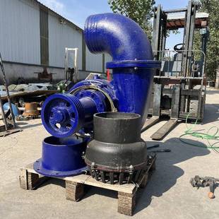 12寸小抽动水泵工柴型油电启混流泵程AXE排水快速倒水泵