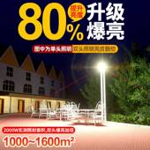 庭院灯家用室SZQR387W照明太率阳能灯一拖二感应防水内农村亮大功
