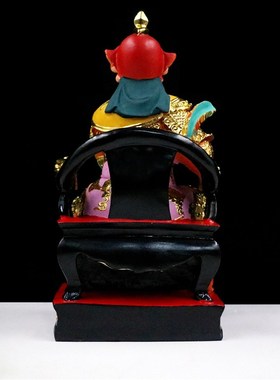 包邮树脂神像华光l大帝神像 马天君马王马元帅家用工艺品桌面摆件