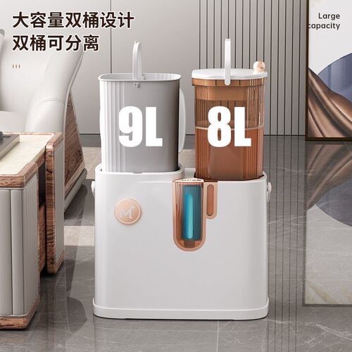 茶渣桶茶水桶功夫茶具茶道接废水桶大容量家用R茶桶垃圾桶排水桶
