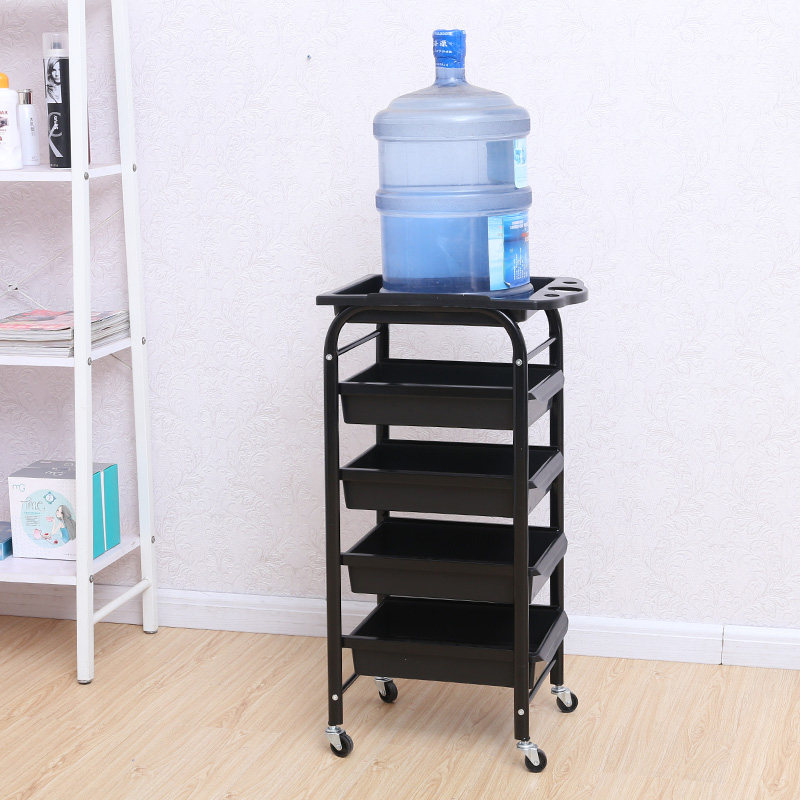 复古美发车发廊手l推车杠车特价包邮美容小推车理发店烫染工具车