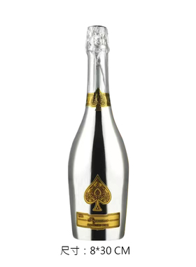 轻奢样板间仿真香槟酒起泡酒柜z装饰品摆件厨房假红酒摄影道具高