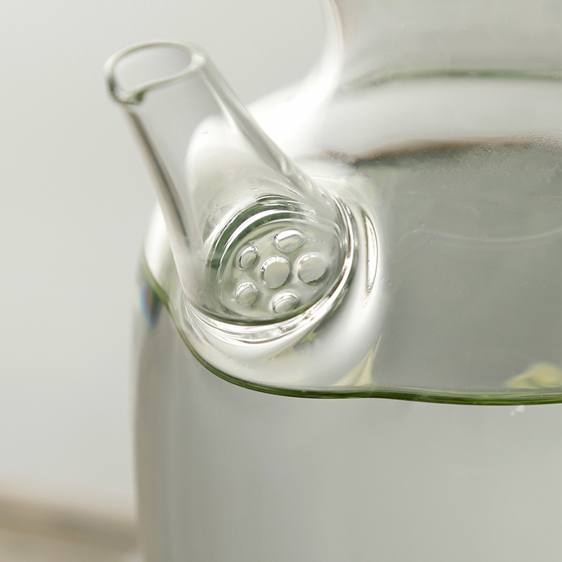 仿宋玻璃壶泡绿茶专用p执壶过滤家用耐高温泡茶器茶壶茶杯套装茶