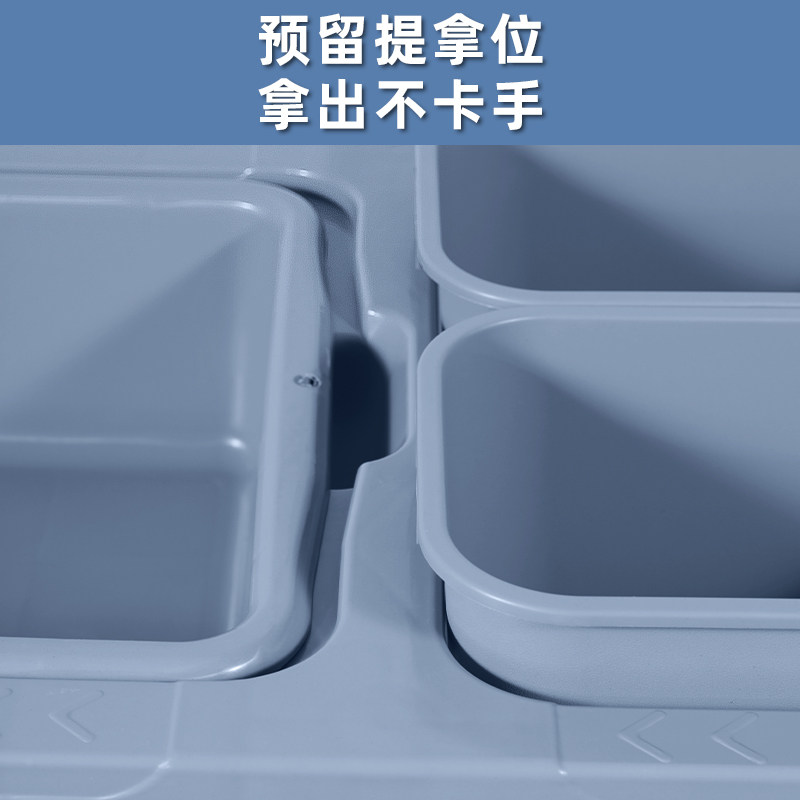 酒店三层塑料收餐车收碗车食堂送餐车饭店撤歺送菜U移动商用手推,商业/办公家具,餐盘收集车,淘宝优惠券,粉丝福利购,淘宝优惠卷