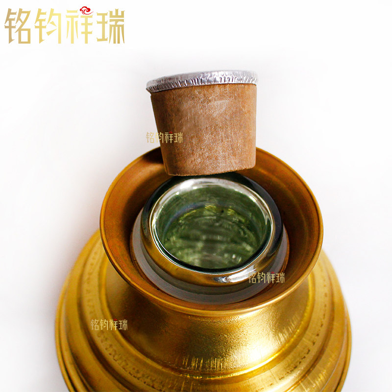 藏式蒙古雕花复古怀旧壶家用铜z保温暖壶温水瓶手提暖瓶老式热水
