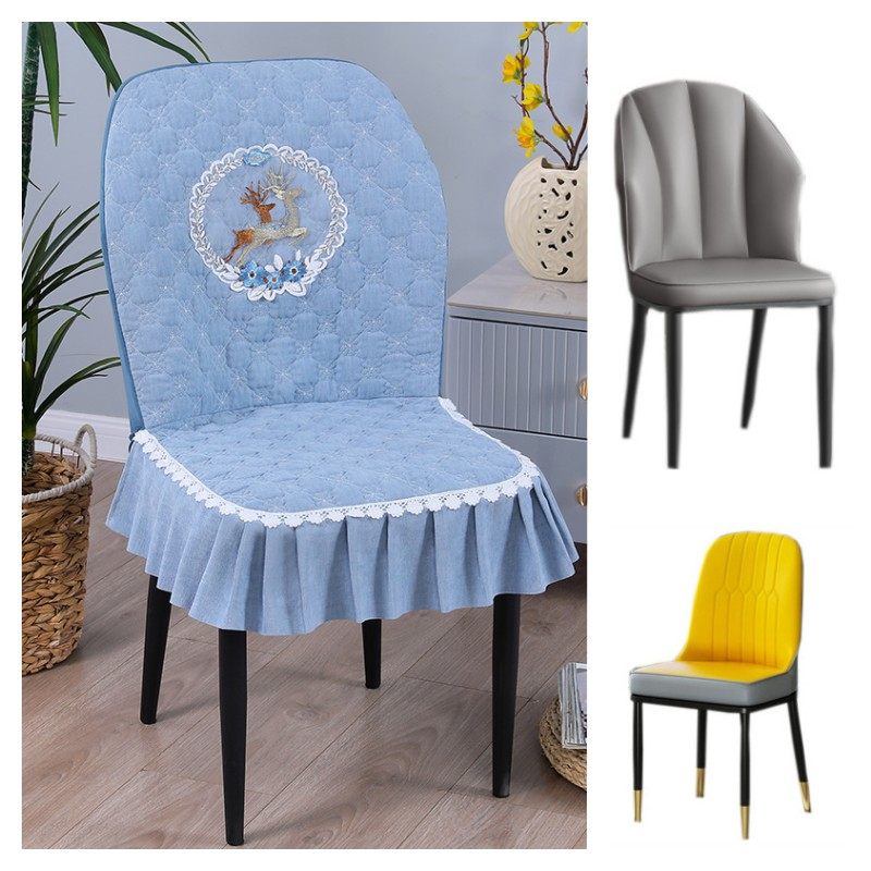 弧形轻奢椅子套罩坐垫靠背一体连体C鹿夹棉防滑雪尼尔餐桌椅套椅,居家布艺,椅套/椅垫,淘宝优惠券,粉丝福利购,淘宝优惠卷