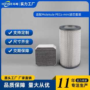 适配Molekule PECO mini空气净化器滤芯活性炭初效除甲醛颗粒滤网