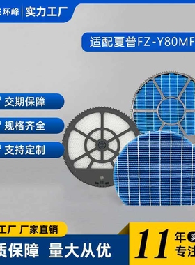 适用夏/普FZ-Y80MF FZ-AX80MF FZ-G70MF空气净化器滤芯加湿器套装