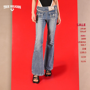 子 女士微喇休闲牛仔裤 TrueReligion2024秋季 新品