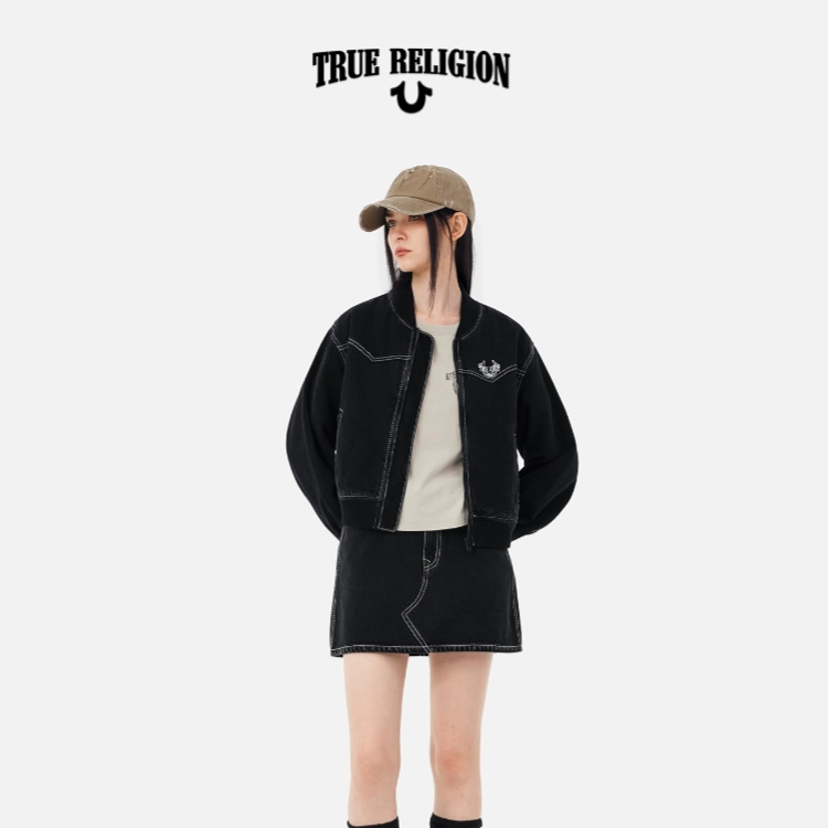 True Religion真实信仰AW25新品女款牛仔外套
