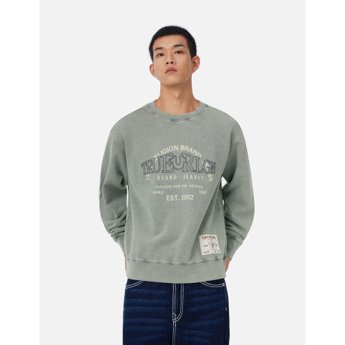 True Religion真实信仰AW25新品男款套头卫衣