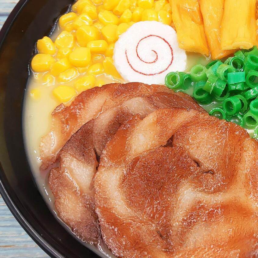 仿真日式拉面豚骨面叉烧肉骨汤模型食品假菜样品影视道具饭店模具