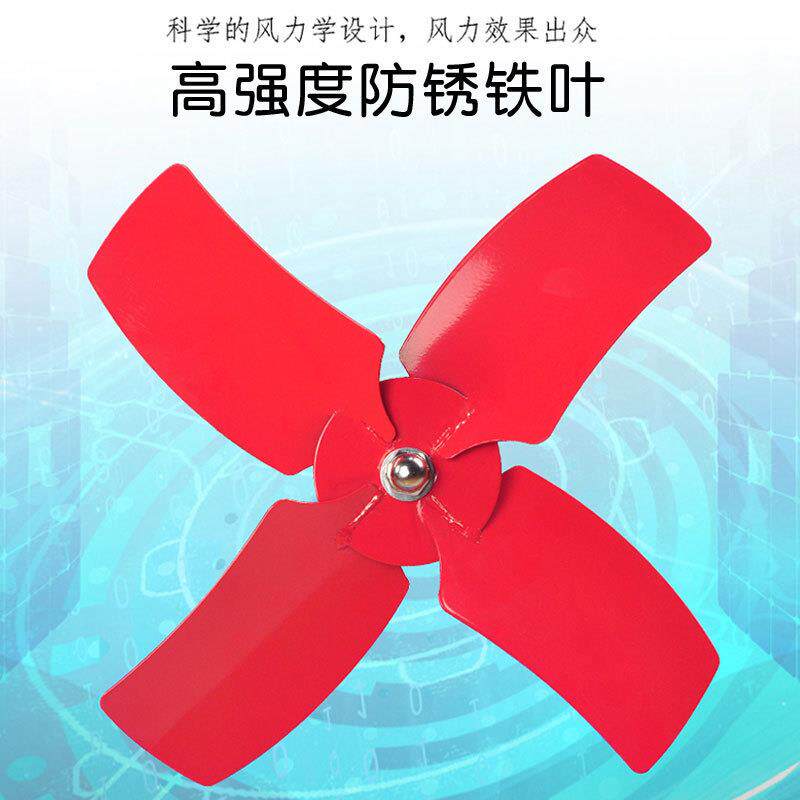 380V大功率工业排烟抽烟风扇强风轴流通风圆筒铁风叶通用换气风扇