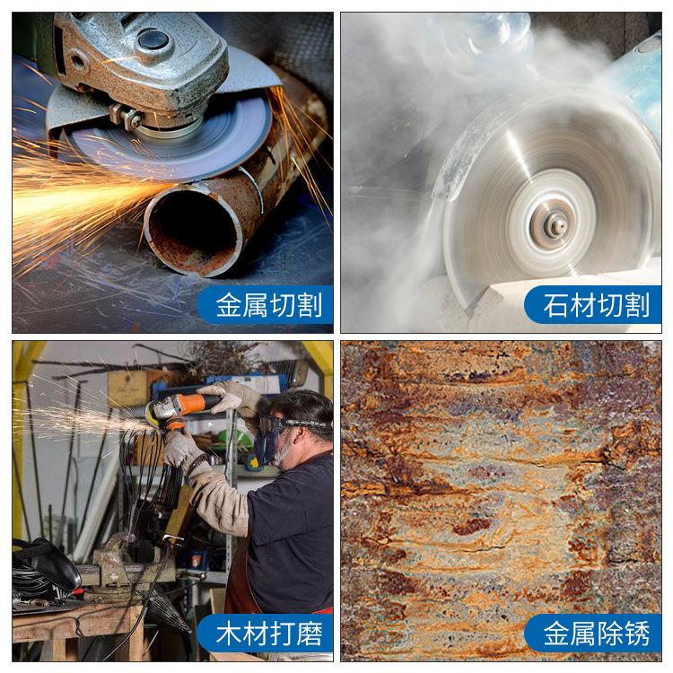 -大艺新款A16575801充电角磨机无刷锂电池多能大率功手砂轮磨光功
