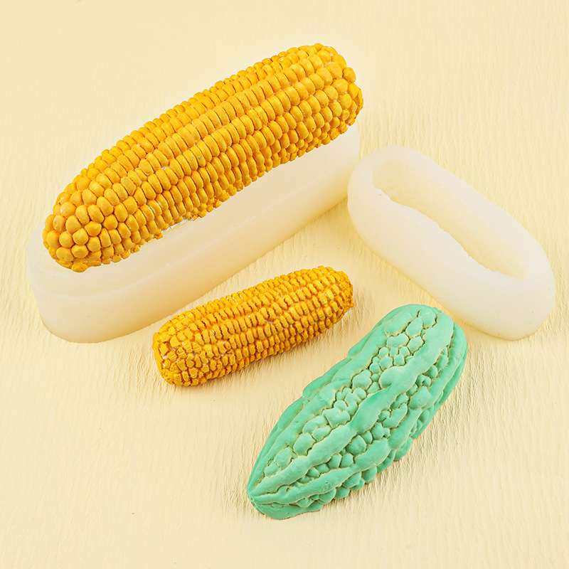仿真立体玉米苦瓜硅胶模具慕斯翻糖冰淇淋果冻布丁石膏蜡烛手工皂,厨房/烹饪用具,烘焙模具,淘宝优惠券,粉丝福利购,淘宝优惠卷