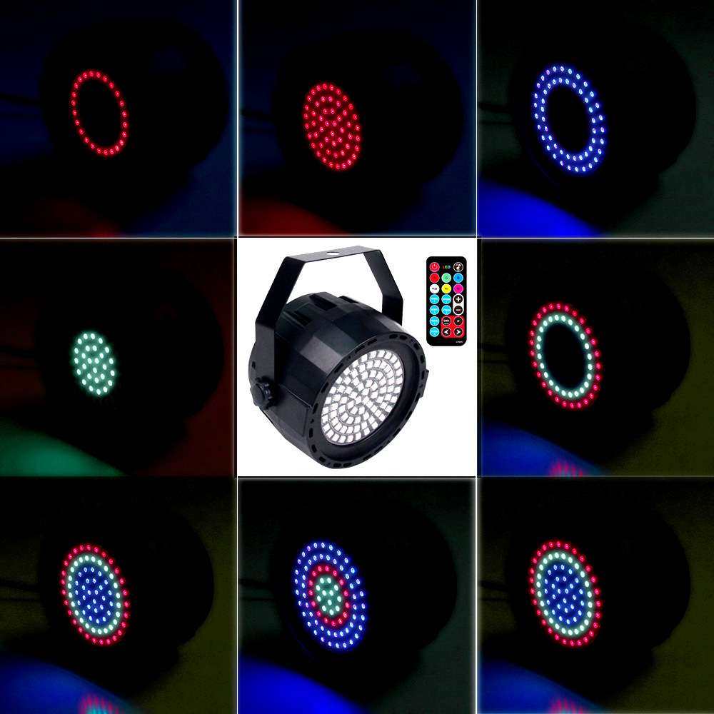 LED花样效果灯月花灯光图案舞台染色背景灯KTV炫彩小飞艇爆闪灯