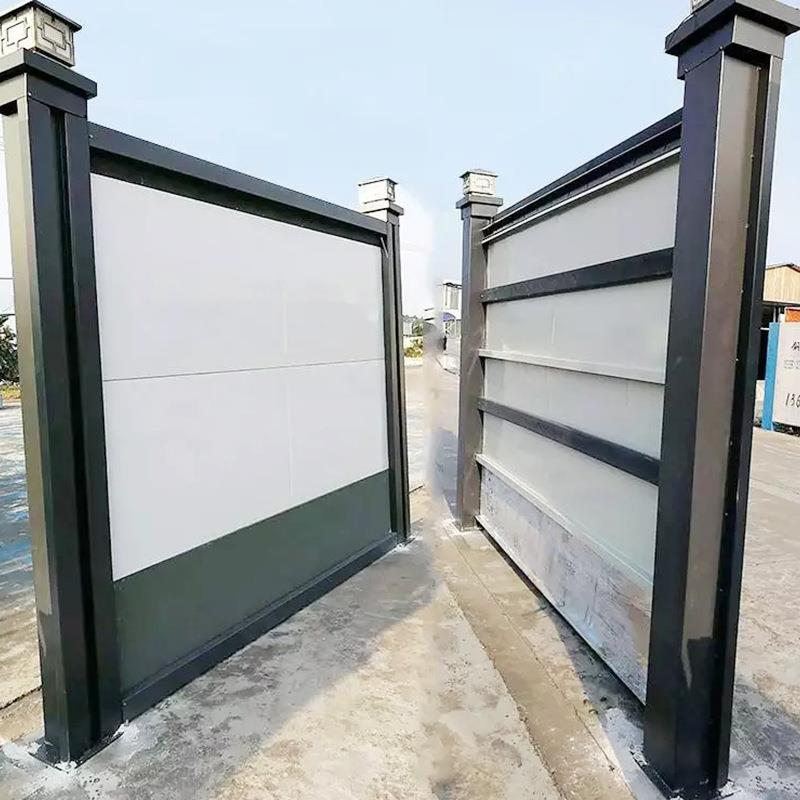 装配式钢结构围挡工地施工户外PVC护栏市政工程隔离防护彩钢围挡