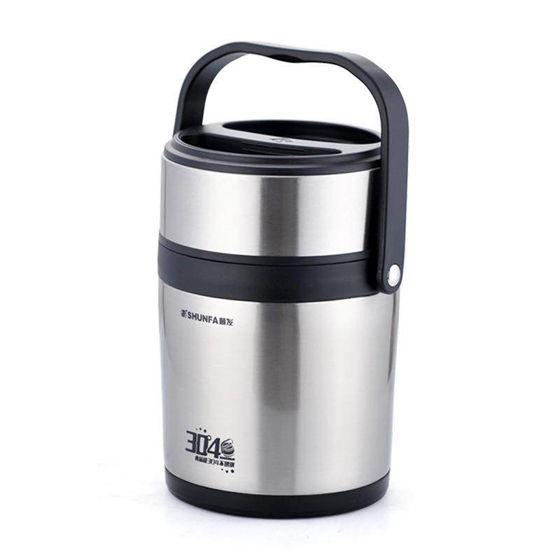 康家1.4L提锅304不锈钢双层真空密封保温桶饭盒便当盒餐盒,餐饮具,饭盒/保温桶/保温提锅,淘宝优惠券,粉丝福利购,淘宝优惠卷