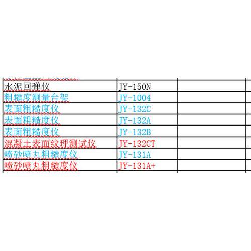 混凝土表面纹理测试仪JY-132CT粗糙度仪