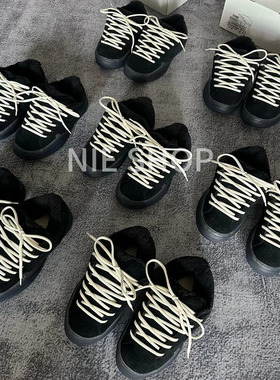 （宣判封顶）NIE自主 ERL面包鞋板鞋 牛反绒