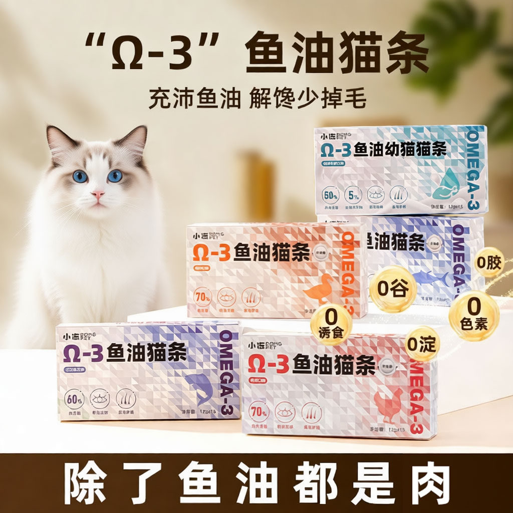 小冻鱼油猫条宠物猫咪零食营养成幼猫专用主食猫条三文鱼湿粮罐头,宠物/宠物食品及用品,猫条,淘宝优惠券,粉丝福利购,淘宝优惠卷