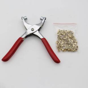 多功能属内径压扣钳打铆钉器孔单孔鸡眼气眼护圈压钳子打孔器机