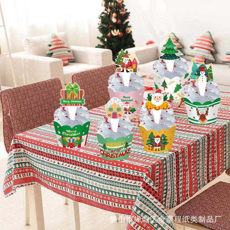 圣诞节蛋糕围边插条美式卡通装饰品场景气氛道具厂家直销现货,节庆用品/礼品,装扮布置套餐,淘宝优惠券,粉丝福利购,淘宝优惠卷