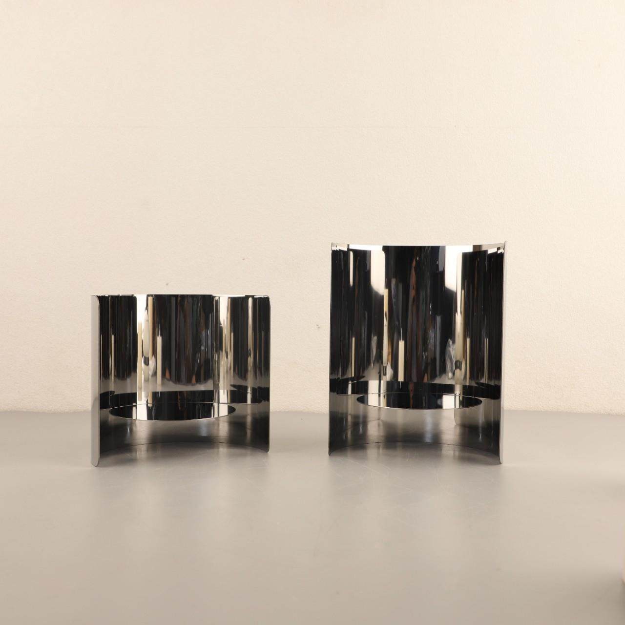 欧式轻奢不锈钢镜面蜡烛台浪漫香薰台餐厅餐桌客厅样板间软装饰品,家居饰品,烛台,淘宝优惠券,粉丝福利购,淘宝优惠卷