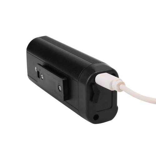 5W自行车前灯山地车铝合金车灯USB充电高亮照明骑行装备配件