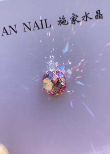4470施华洛华子美甲钻球闪烁粉223shim大肥方10mm