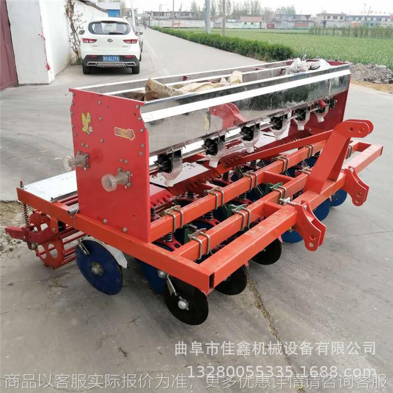 手推蔬菜精量播种机 娃娃菜精播机 高粱施肥播种机