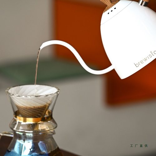 Brewista手冲咖啡壶挂耳咖啡茶冲泡壶不锈钢滴滤式咖啡细长嘴壶