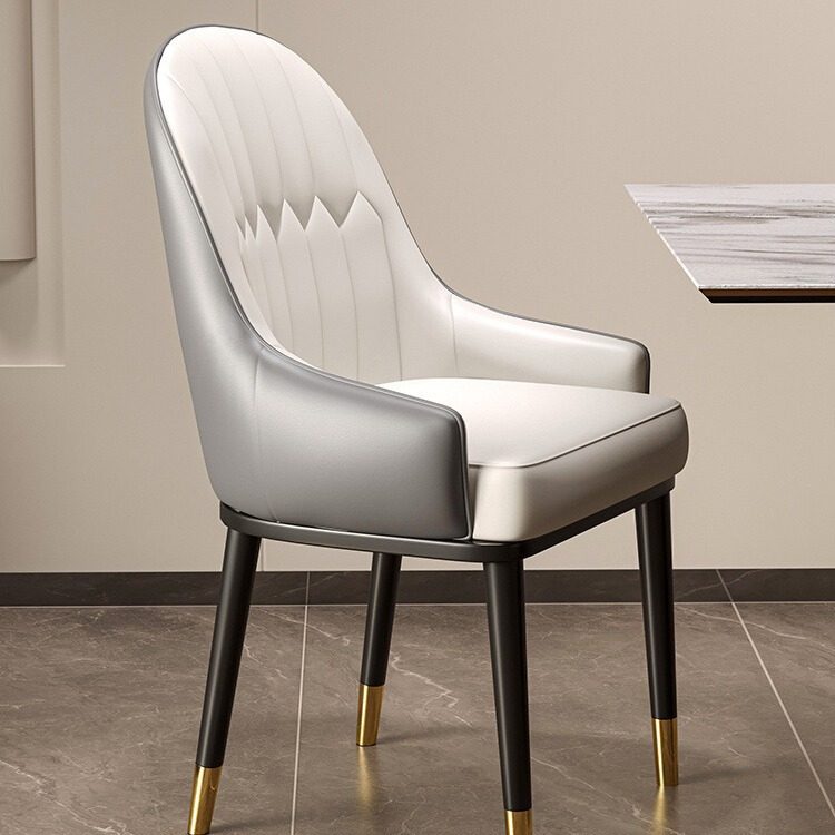 M1高级感家用餐桌椅子轻奢餐椅现代简约凳子酒店餐商用靠背