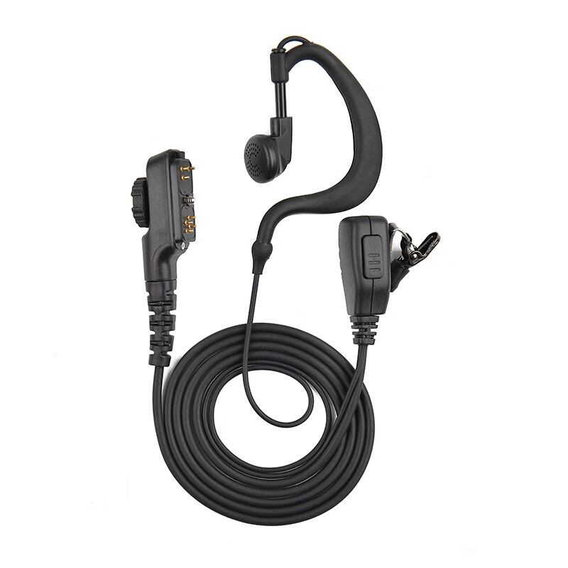 适配海能达PD780/780G/PD785/PD700对讲机耳机耳挂空气导管式耳麦