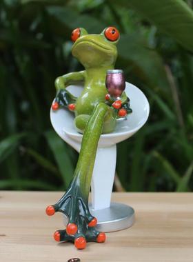 红酒装饰摆件新款树脂工艺酒吧女神书桌餐厅创意浪漫情侣个性礼物